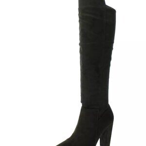 Journee Collection Women's Kaison High Knee Boot black 8 with/ BONUS GIFT